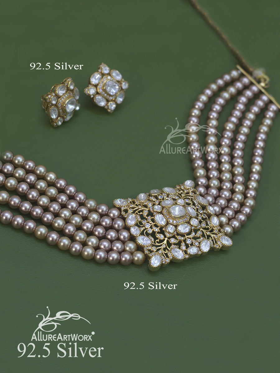 Alika Silver Choker